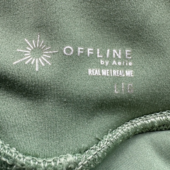 OFFLINE By Aerie Real Me Crossover Flowy Shorts Size Large - Picture 7 of 11